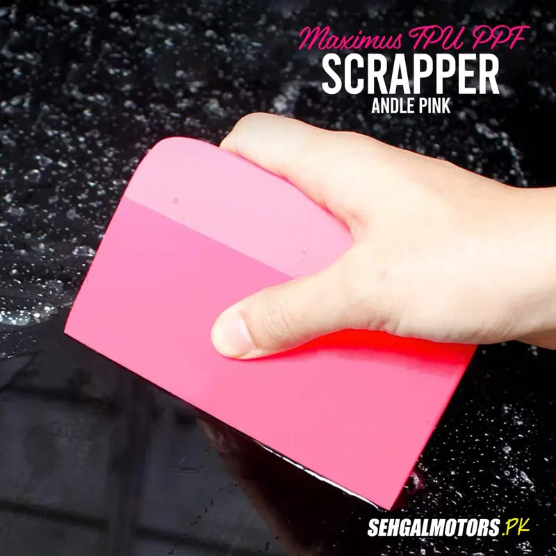 Maximus Tpu Paint Protection Film Scrapper 5.5*10Cm Pink 1