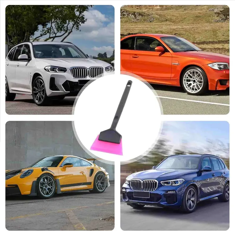 Maximus Tpu Paint Protection Film Scrapper With Large Handle Pink - 6 Cm 23 Cm 2