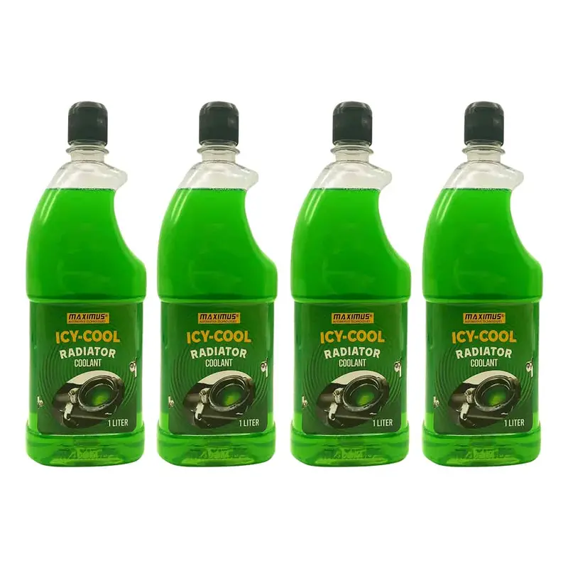 Maximus Ultimate Advance Formula Icy Cool Coolant Green 40% Pack Of 4 - - Long Life Coolant 2