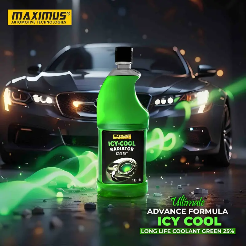 Maximus Ultimate Advance Formula Icy Cool Long Life Coolant Green 25% - 1L 1