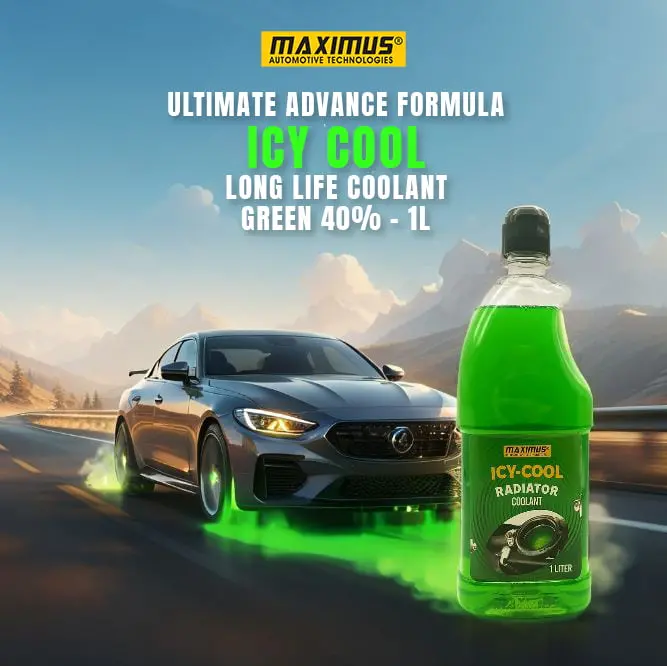 Maximus Ultimate Advance Formula Icy Cool Long Life Coolant Green 40% - 1L 1