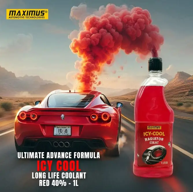Maximus Ultimate Advance Formula Icy Cool Long Life Coolant Red 40% 1