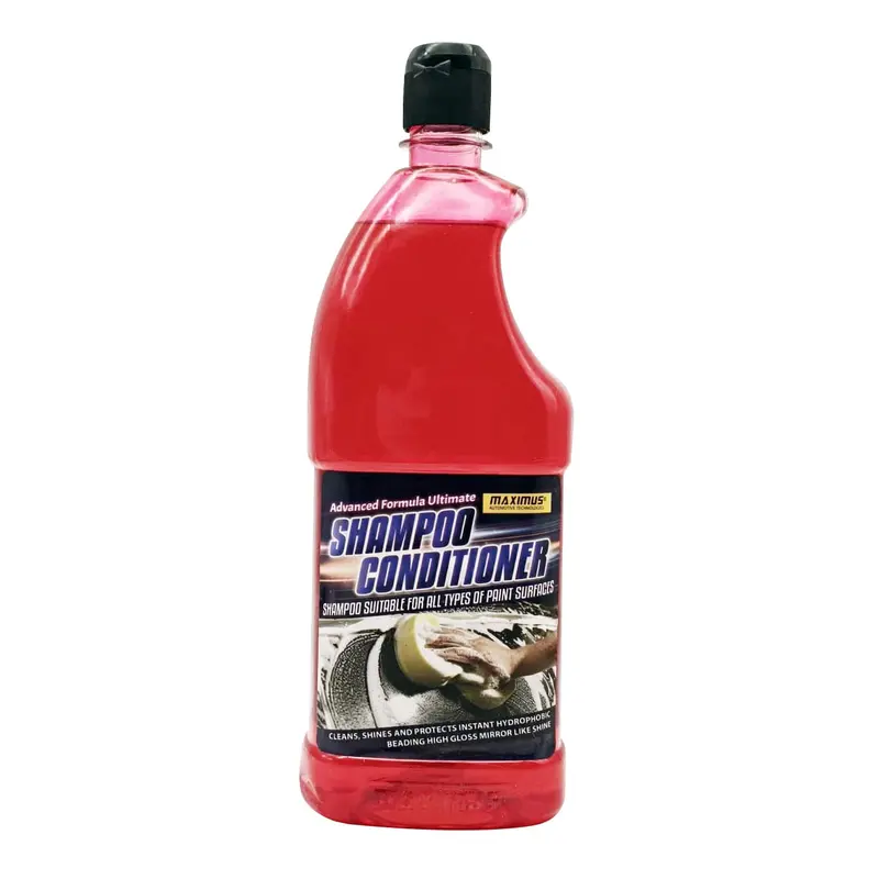 Maximus Ultimate Car Wash Shampoo And Conditioner - 1L - Car Glossy Shampoo Cleaning Agent 2