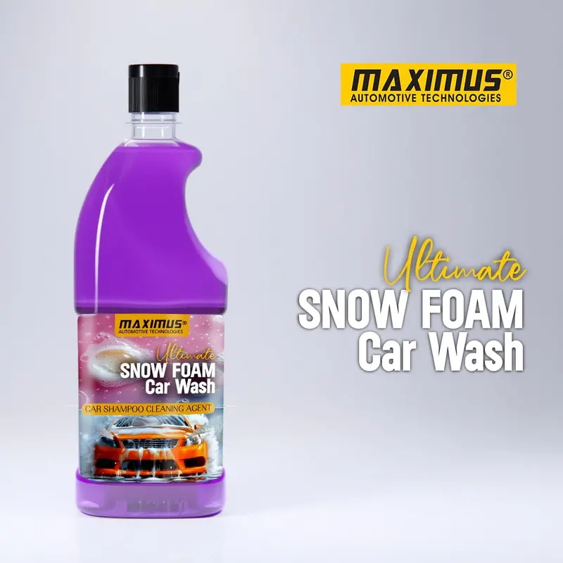 Maximus Ultimate Snow Foam Shampoo - 1L - Car Shampoo Cleaning Agent 2