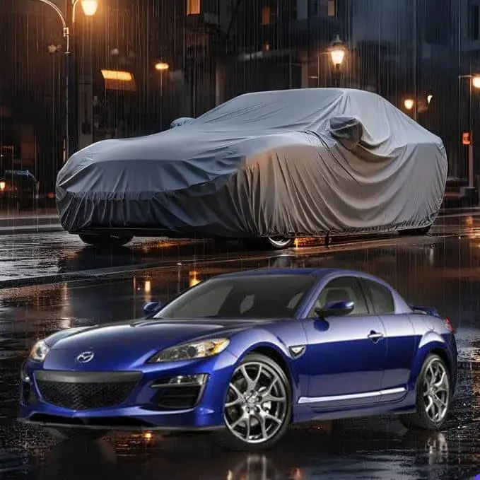Mazda Rx8 Class Maximus Non Woven Car Top Cover 2003 - 2012 - - Scratchproof And Waterproof - Without Belt 1