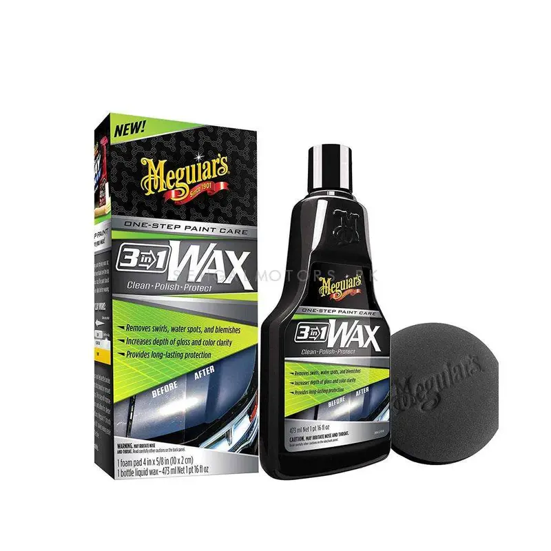 Meguiars 3 In 1 Wax G191016 - Multiple Steps 2