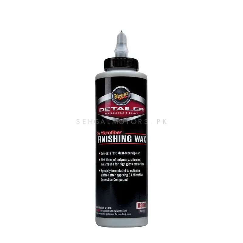 Meguiars Detailer Da Microfiber Finishing Wax (D30116)- 473 Ml 2
