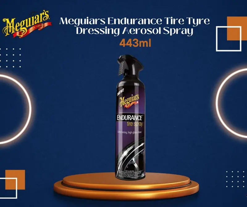 Meguiars Endurance Tire Tyre Dressing Aerosol Spray - 443Ml 1