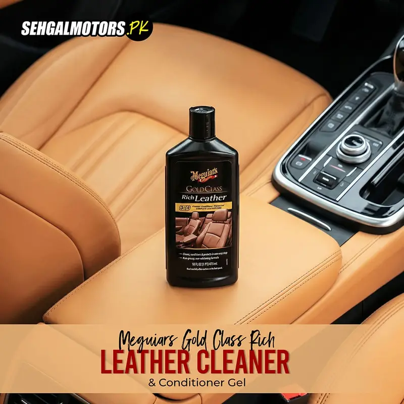 Meguiars Gold Class Rich Leather Cleaner & Conditioner Gel ) 473 Ml - (G17916 1
