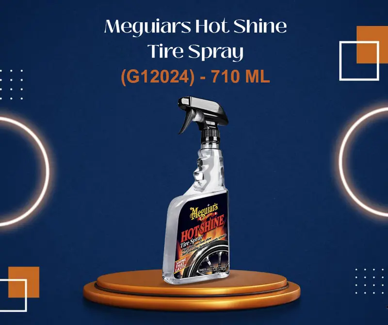 Meguiars Hot Shine Tire Spray (G12024) - 709 Ml 1