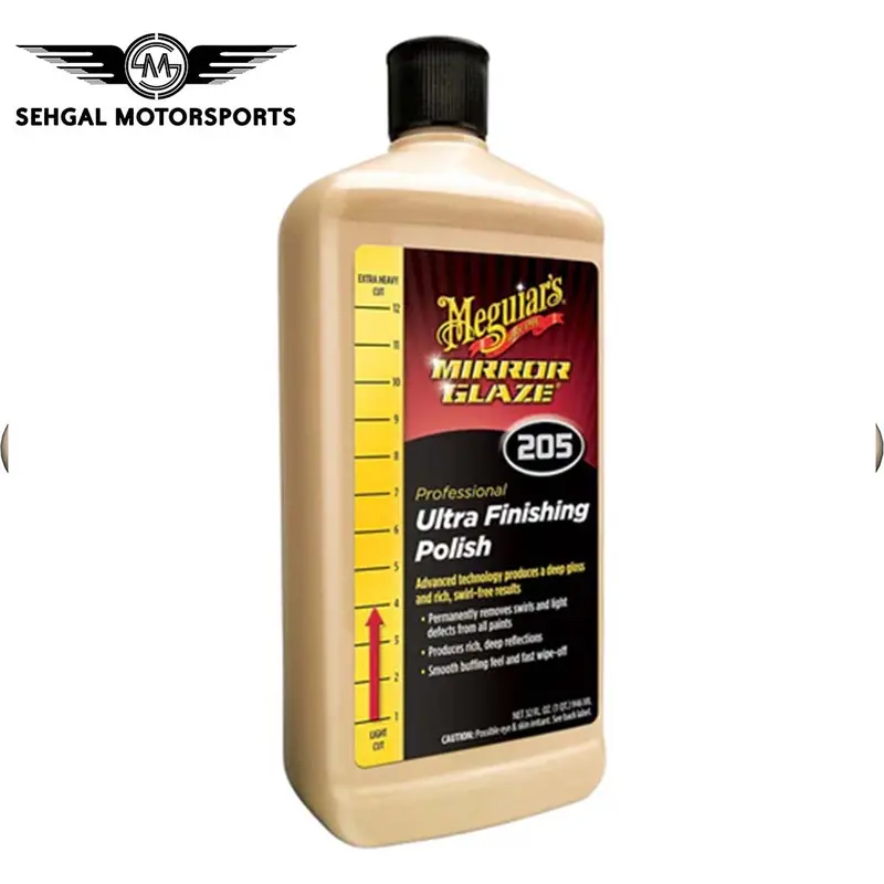 Meguiar's Mirror Glaze M205 Ultra Finishing Polish 1Ltr 1