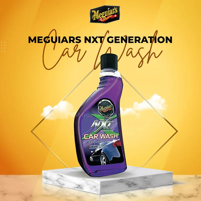 Meguiars Nxt Generation Car Wash (G30264) - 532 Ml - Car Shampoo Cleaning Agent 1