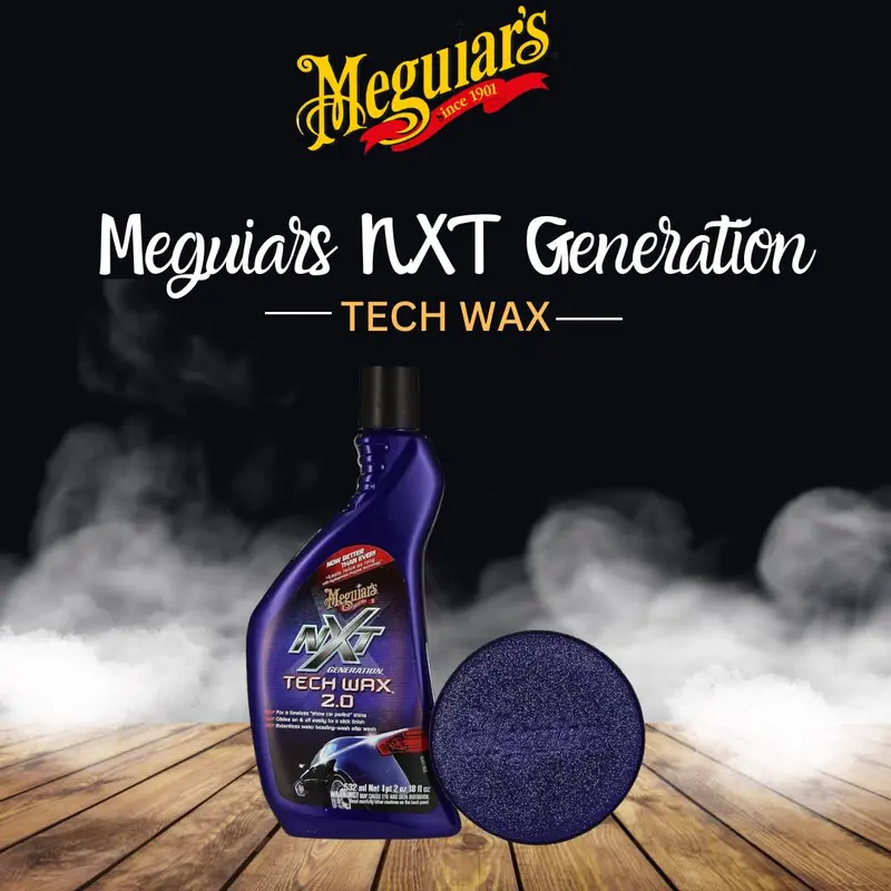 Meguiars Nxt Generation Tech Wax 2.0 G12718 - 532Ml - Car Body Polish Coating Paste | Hydrophobic 1