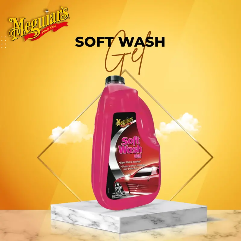 Meguiars Soft Wash Gel (A2564)- 64 Oz 1