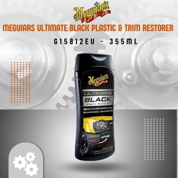 Meguiars Ultimate Black Plastic & Trim Restorer G15812eu - 355Ml 1