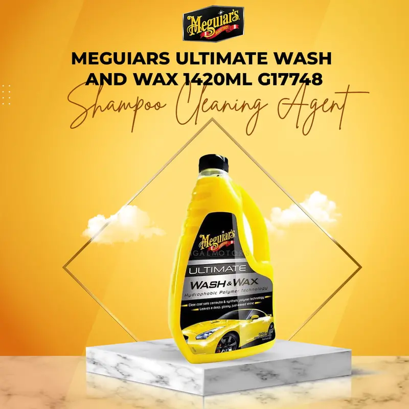 Meguiars Ultimate Wash And Wax 1420Ml G17748 - Car Shampoo Cleaning Agent 1