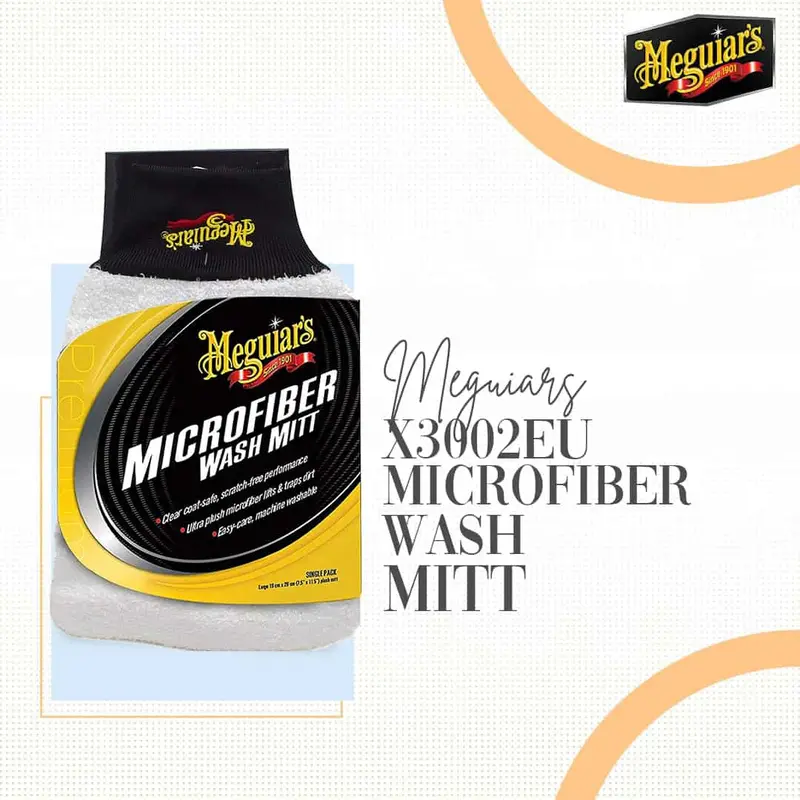 Meguiars X3002eu Microfiber Wash Mitt 1