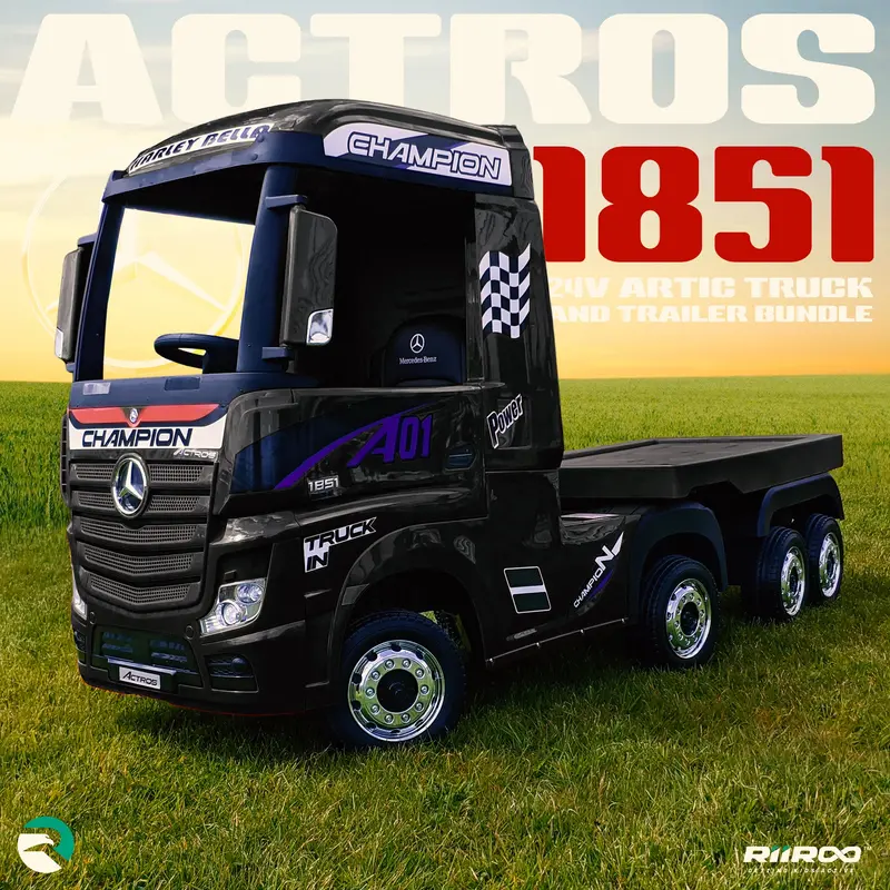 Mercedes Actros Truck And Trailer Bundle - Licensed 2