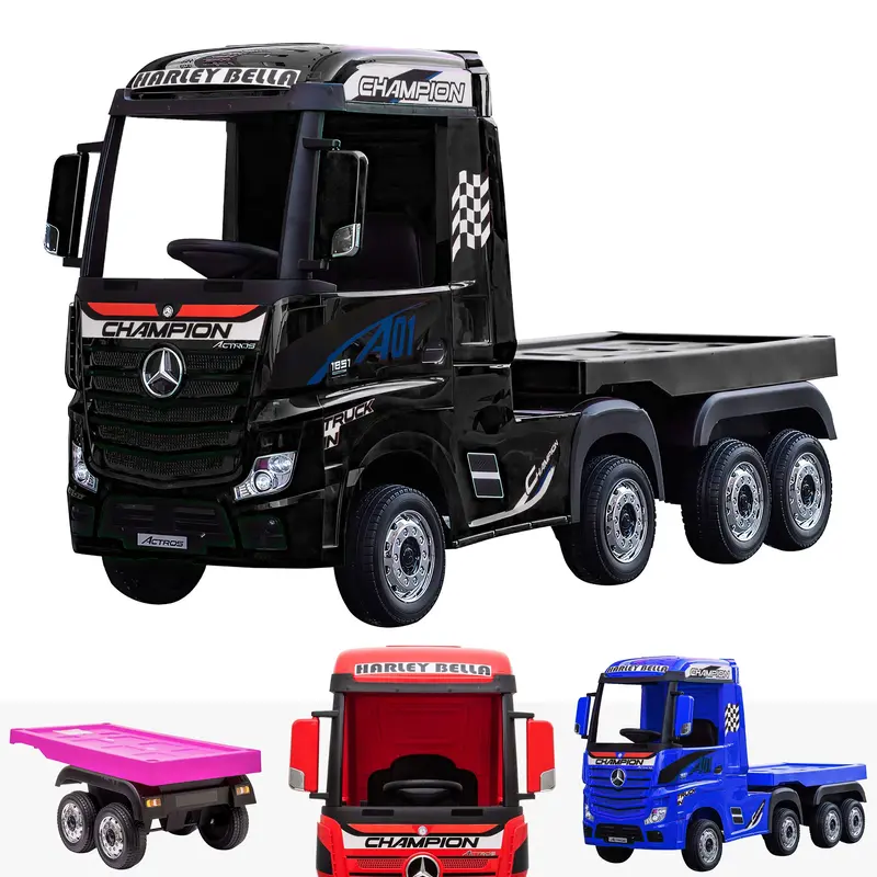 Mercedes Actros Truck And Trailer Bundle - Licensed 3