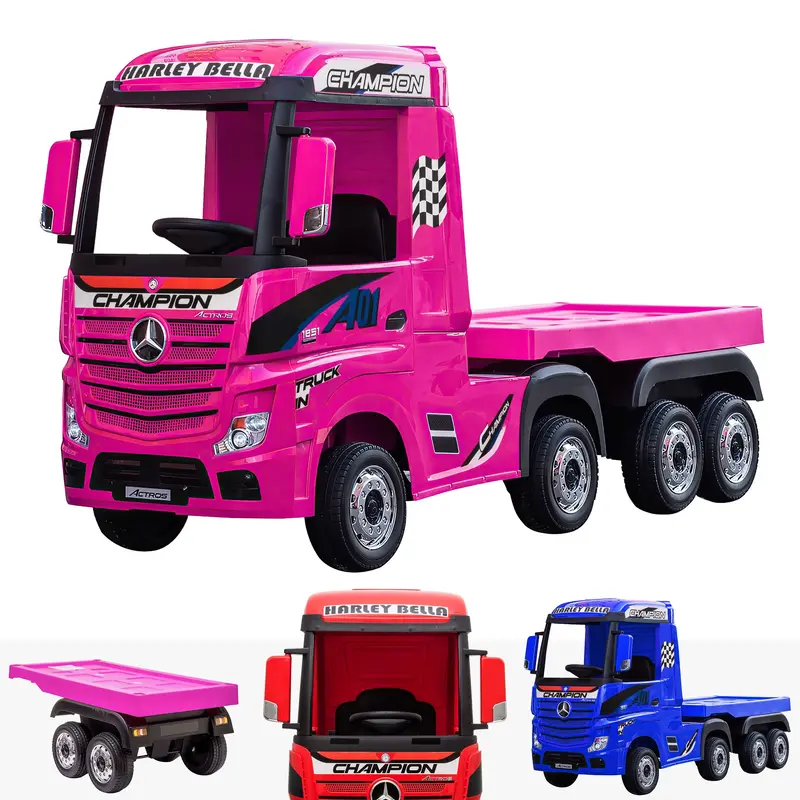 Mercedes Actros Truck And Trailer Bundle - Licensed 4