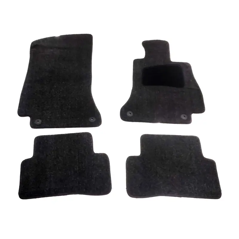 Mercedes Benz C Class Irani Custom Tufted Floor Mat Black Mix Design - Model 2014-2018 2014 - 2018 2