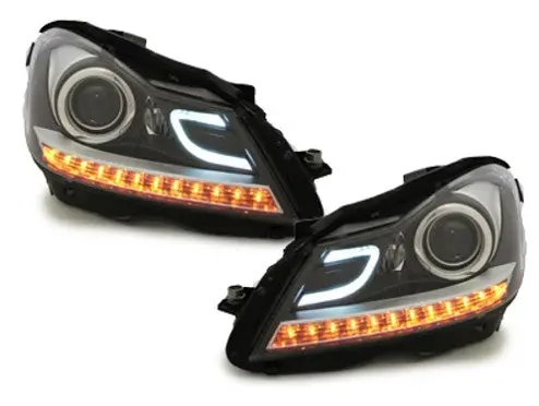 Mercedes Benz C-Class W204 Headlights Model 2007-2014 (Facelift) 1