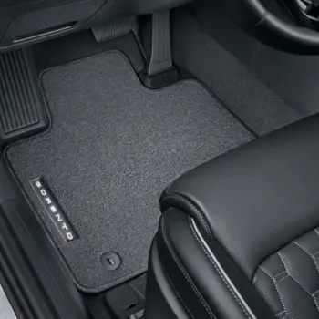 Mercedes Benz Carpet Floor Mat Irani Black Model 2010 1
