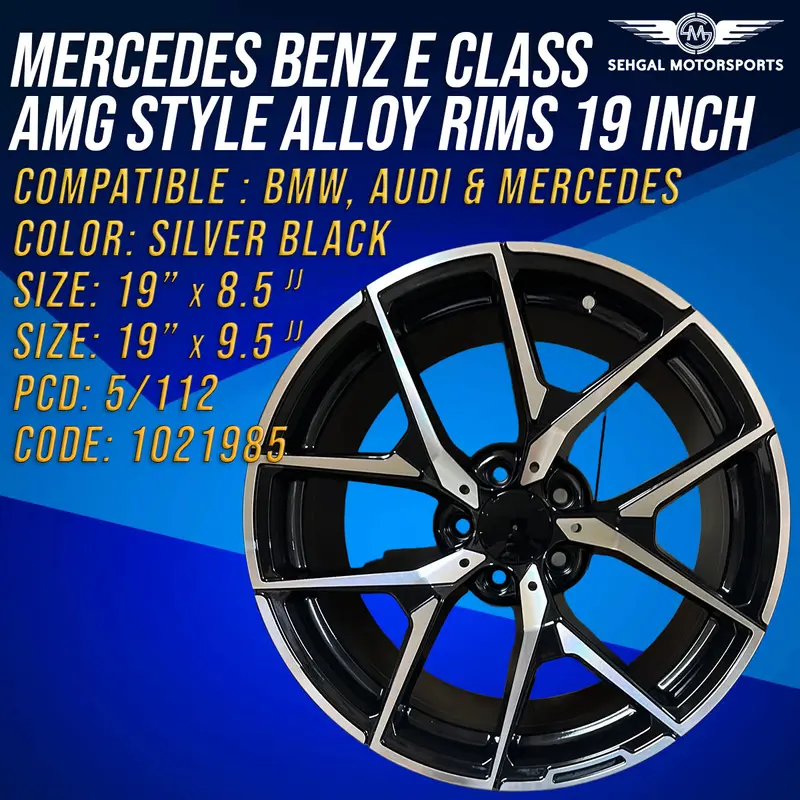 Mercedes Benz E Class Amg Style Alloy Rims 19 Inch Staggered (1021985) 2