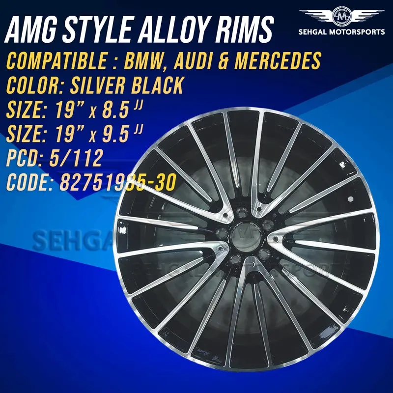 Mercedes Benz E Class Amg Style Alloy Rims 19 Inch Staggered (82751985-30) 2
