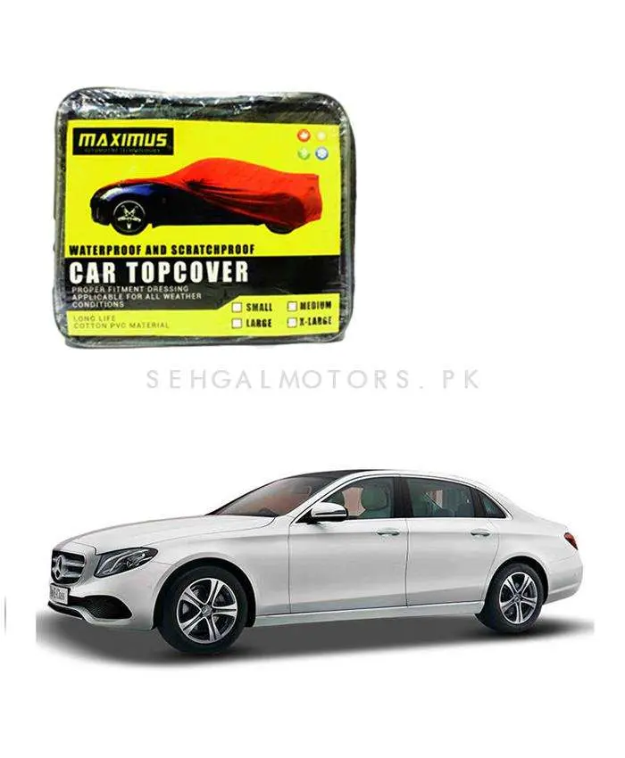 Mercedes Benz E Class Maximus Non Woven Car Xl Top Cover 2016-2019 - - Scratchproof And Waterproof - Without Belt 2