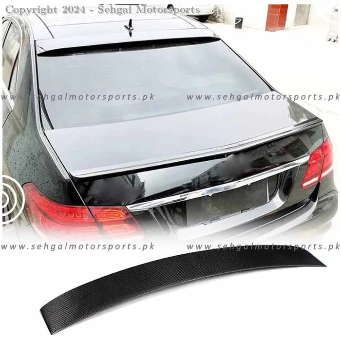 Mercedes-Benz E-Class W-212 Roof Spoiler (Abs) Model 2010-2015 1