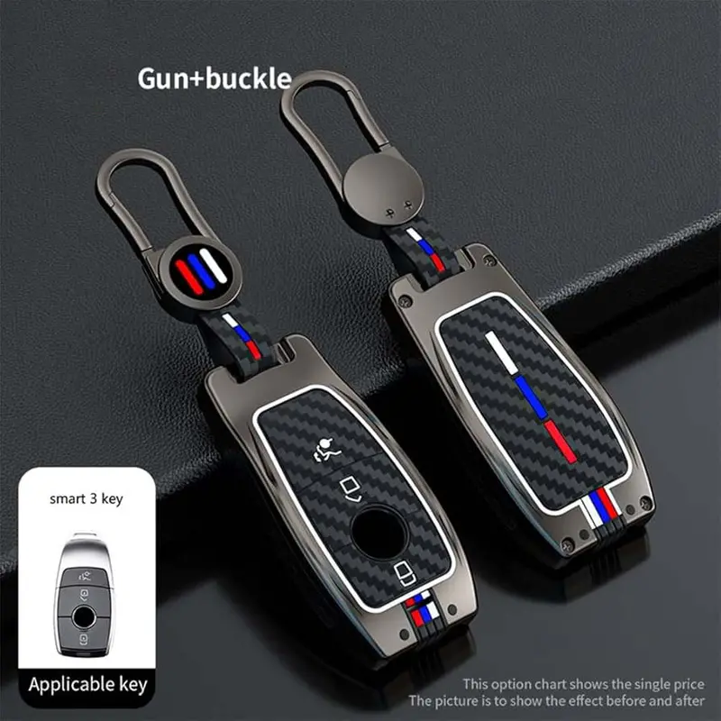 Mercedes-Benz E200 Key Cover Zinc With Pu Hook 1