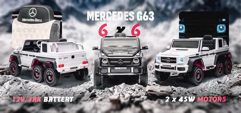 Mercedes Benz G63 Amg 6X6 - 12V 2