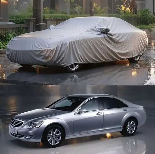 Mercedes Benz S Class Maximus Non Woven Car Top Cover 2005-2013 - - Scratchproof And Waterproof - Without Belt 1