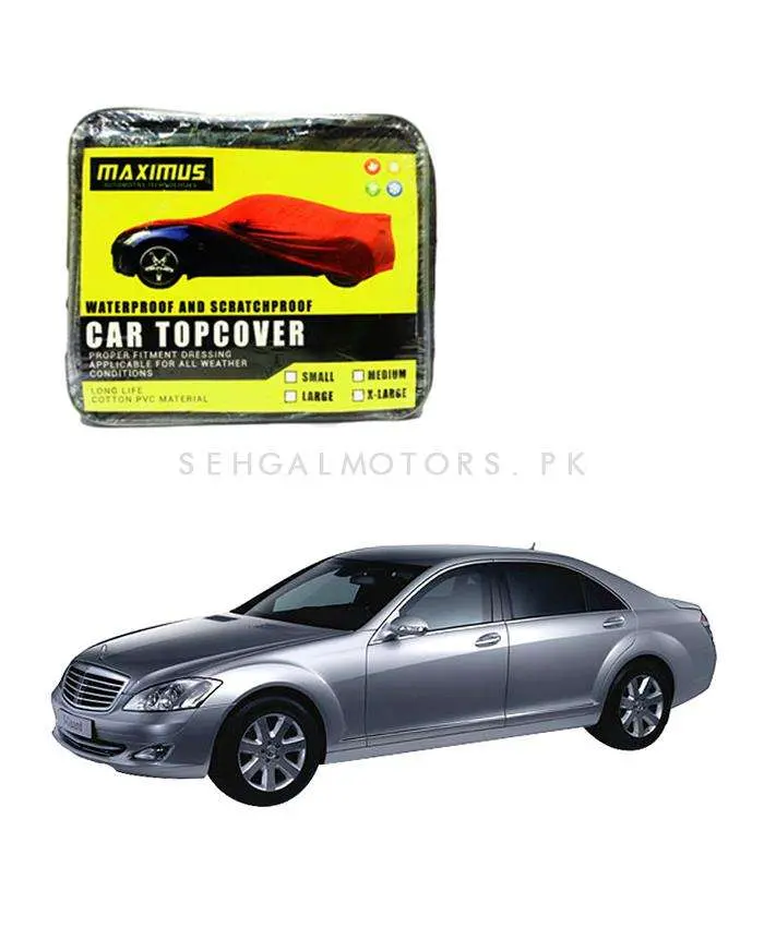 Mercedes Benz S Class Maximus Non Woven Car Top Cover 2005-2013 - - Scratchproof And Waterproof - Without Belt 2
