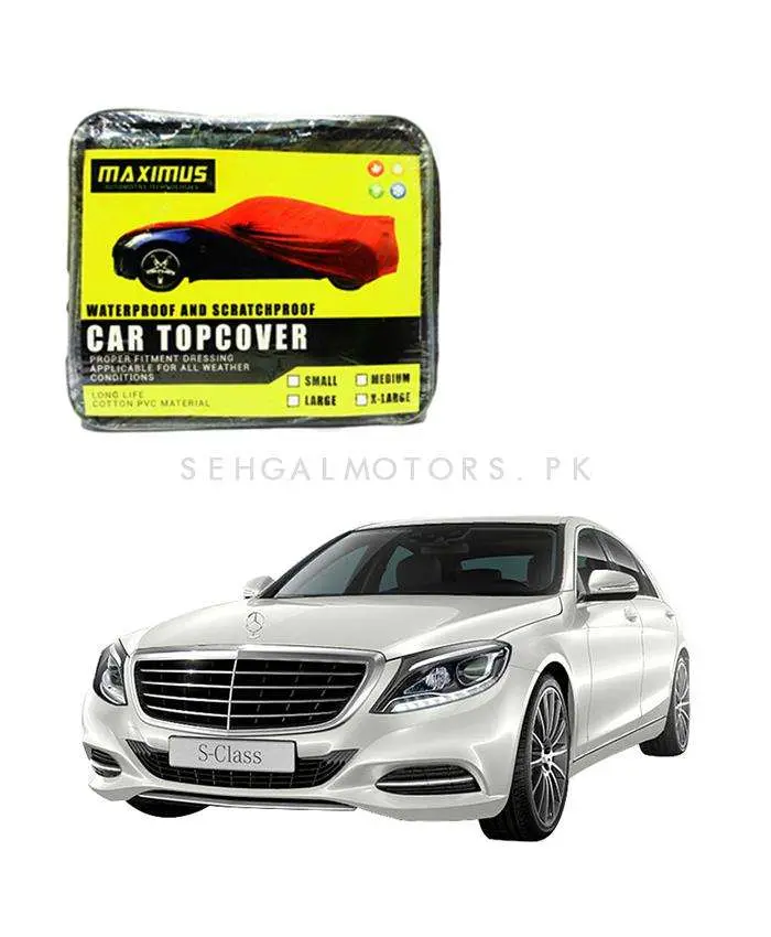 Mercedes Benz S Class Maximus Non Woven Car Top Cover 2013-2017 - - Scratchproof And Waterproof - Without Belt 2