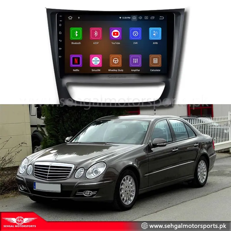Mercedes Benz W211-B Android Lcd Panel 1+16Gb O.Tech Model 2002-206 1