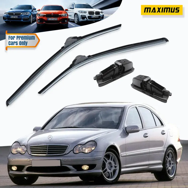 Mercedes C Class Silicone Wiper Blades For Special Cars 2003 - 2006 1