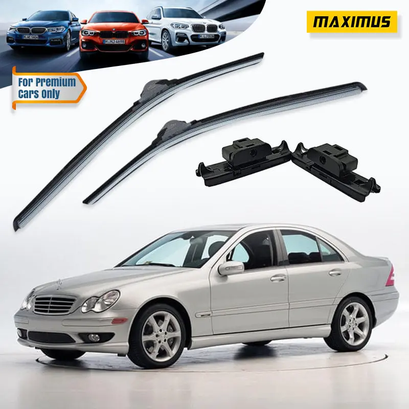 Mercedes C Class Silicone Wiper Blades For Special Cars 2007 - 2008 1