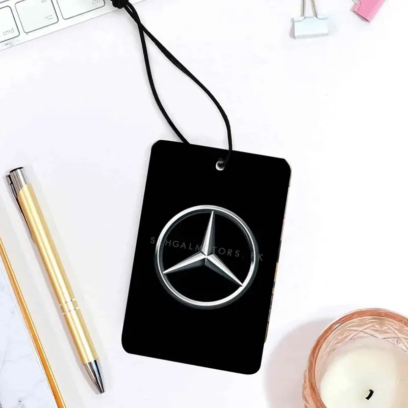 Mercedes Car Branded Perfume Card Hanging Car Fresheners - Car Perfume | Fragrance | Air Freshener | Best Car Perfume | Natural Scent | Soft Smell 2