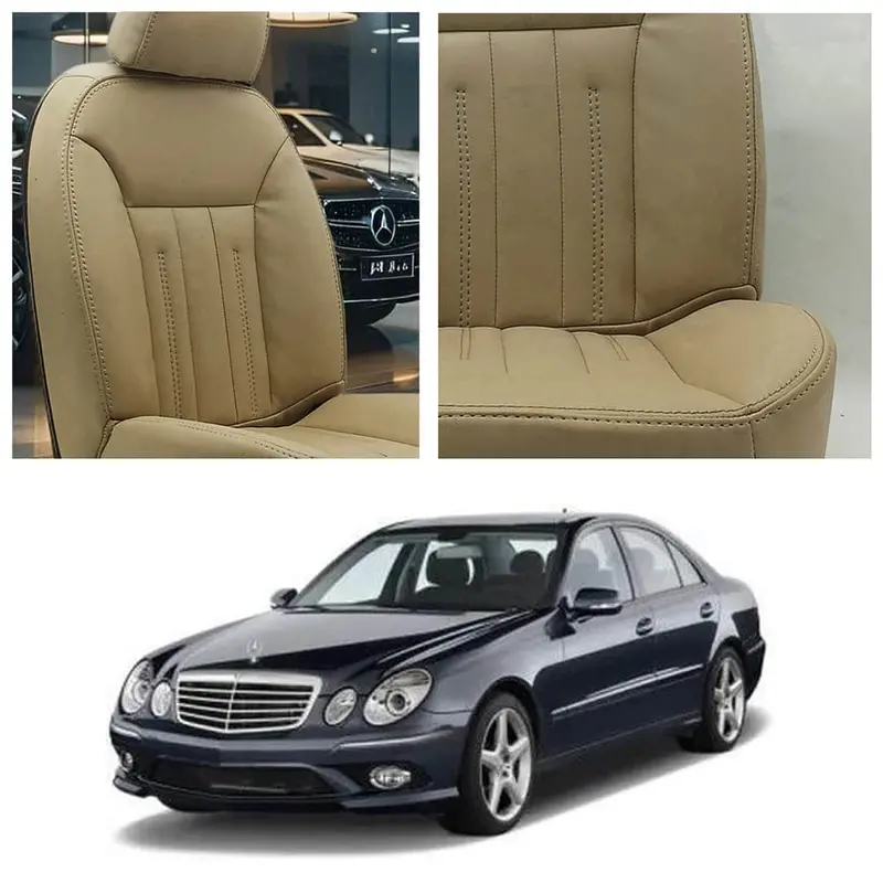 Mercedes Clk 200 Audi Design Beige Seat Covers 2003-2008 2003 - 2008 1