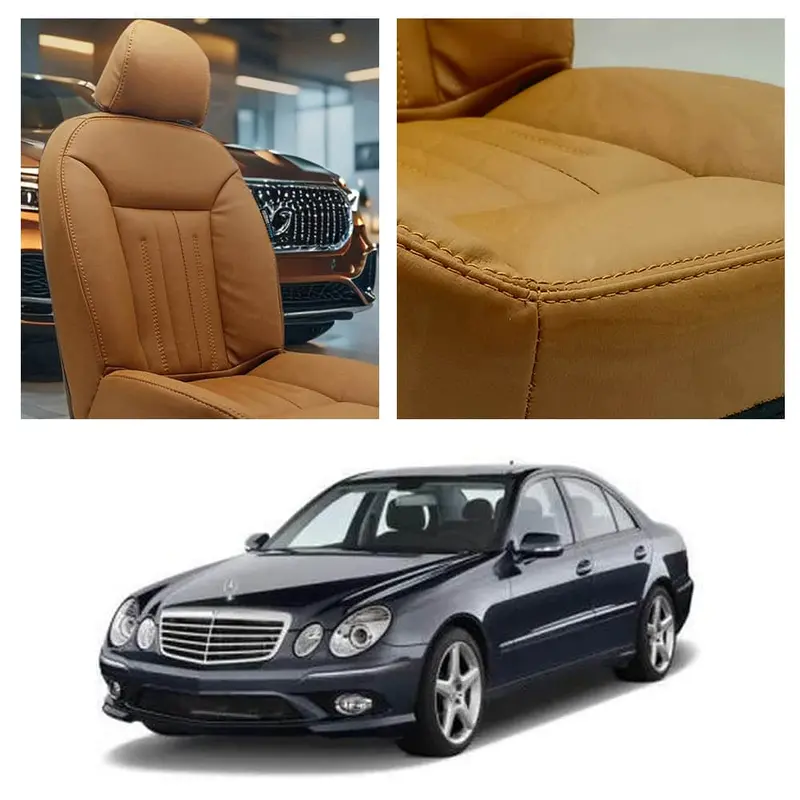 Mercedes Clk 200 Audi Design Brown Seat Covers 2003-2008 1