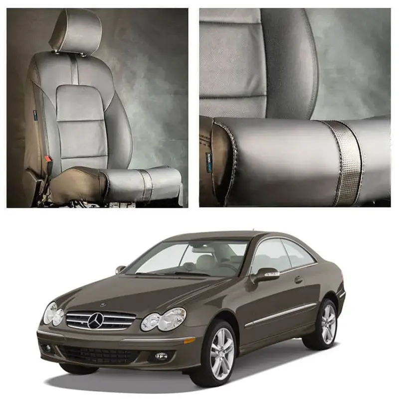 Mercedes Clk 200 Type R Black Black Seat Covers - Model 2003-2008 2003 - 2008 1