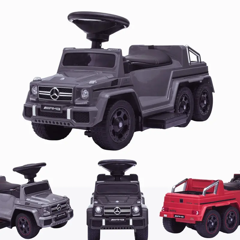 Mercedes G63 6 X 6 Push Along Ride On 4