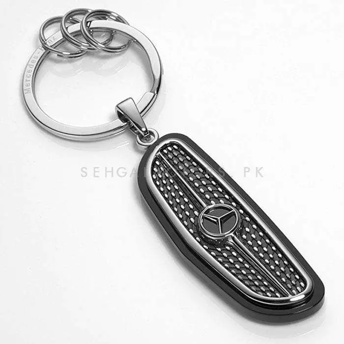 Mercedes Grille Design Keychain Ring 2