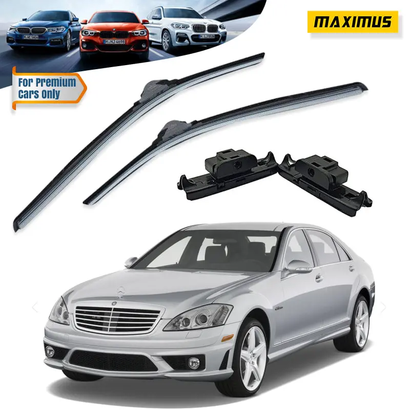 Mercedes S Class Silicone Wiper Blades For Special Cars 2008-2012 1