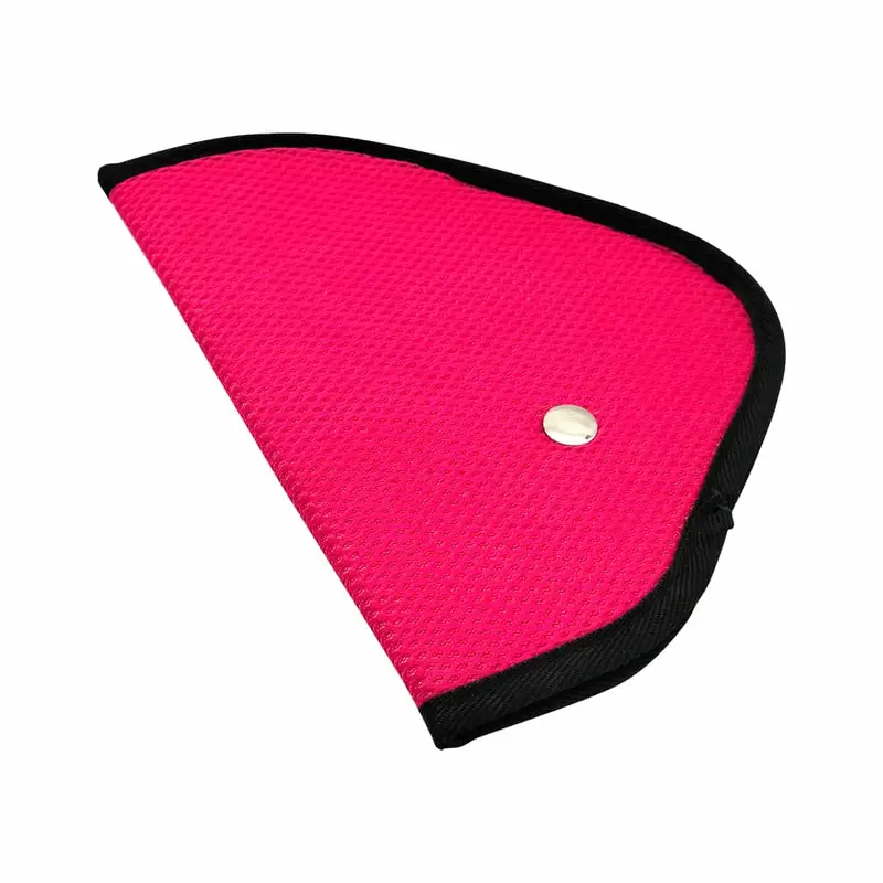 Mesh Fabric Soft Safety Belt Cover Medium Size Each - Pink 1