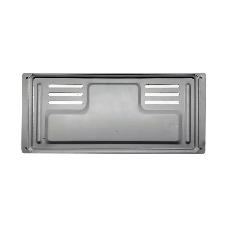 Metal License Number Plate Frame For Cars Silver - Each A903395 2