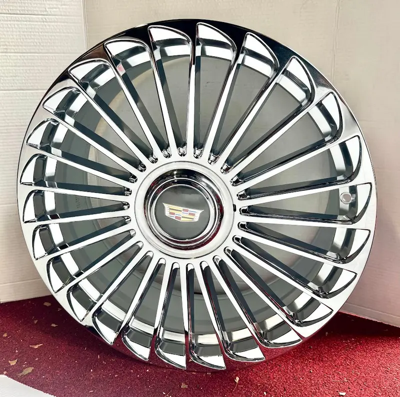 "Metro" Chrome 20" X 8.5" Set Of 4 Wheels Ct6 Ct5 Xts Xt4 Cts 5X120 2