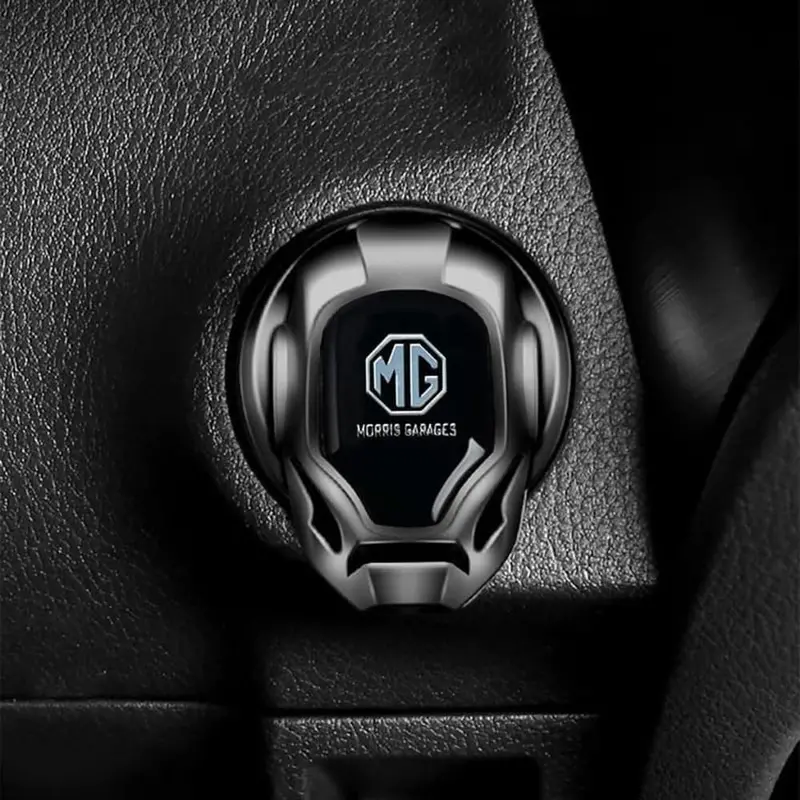 Mg Car Engine Push Start Stop Button Carbon Fiber 2